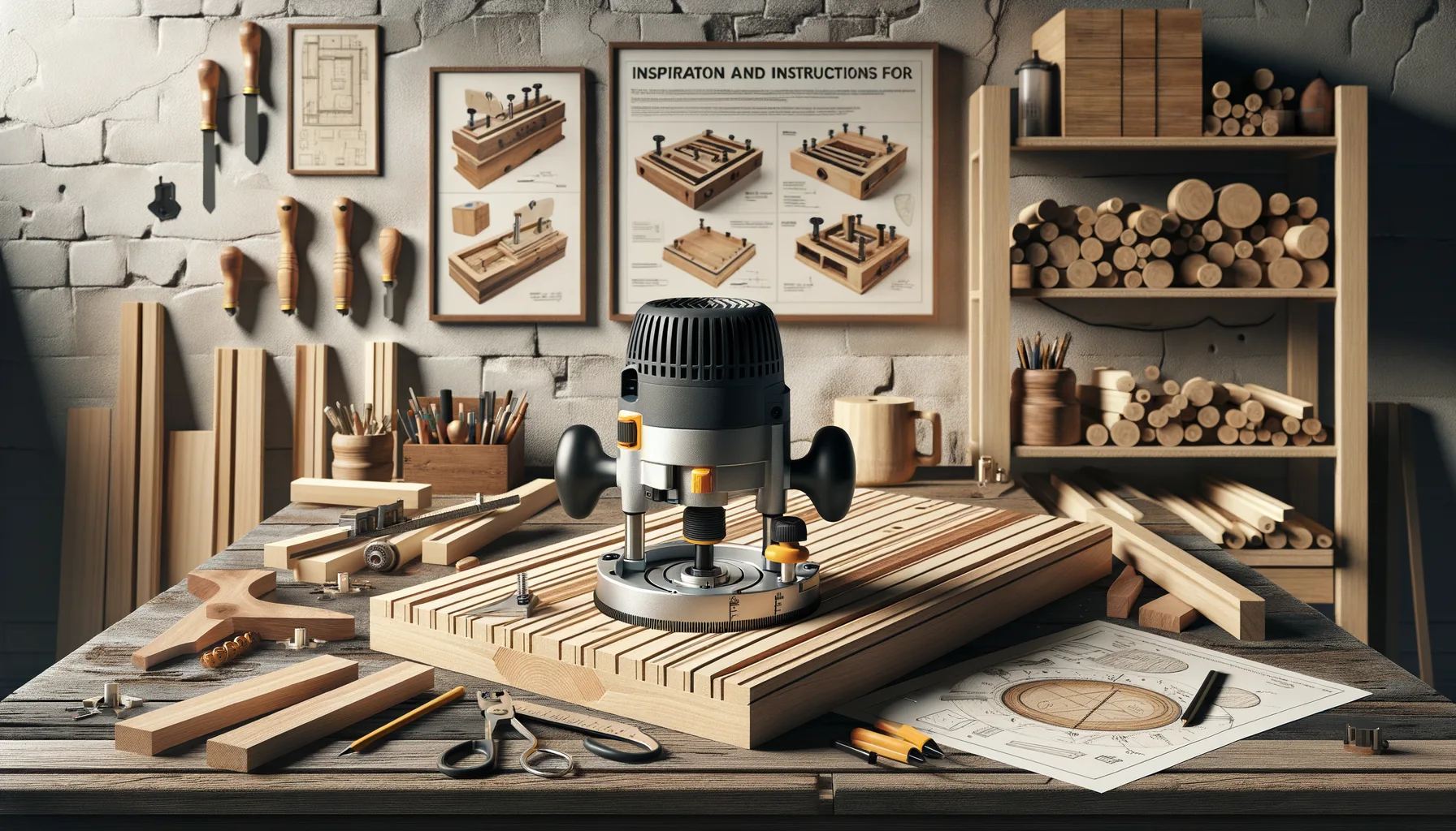 Inspiration und Anleitungen fuer DIY-Projekte mit der Oberfraese – Kreativ, praktisch und einfach umsetzbar