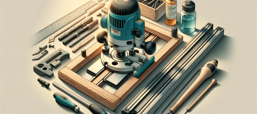 Oberfraesen Fuehrungsschienen und Anschlaege: Zubehoer fuer praezises Arbeiten