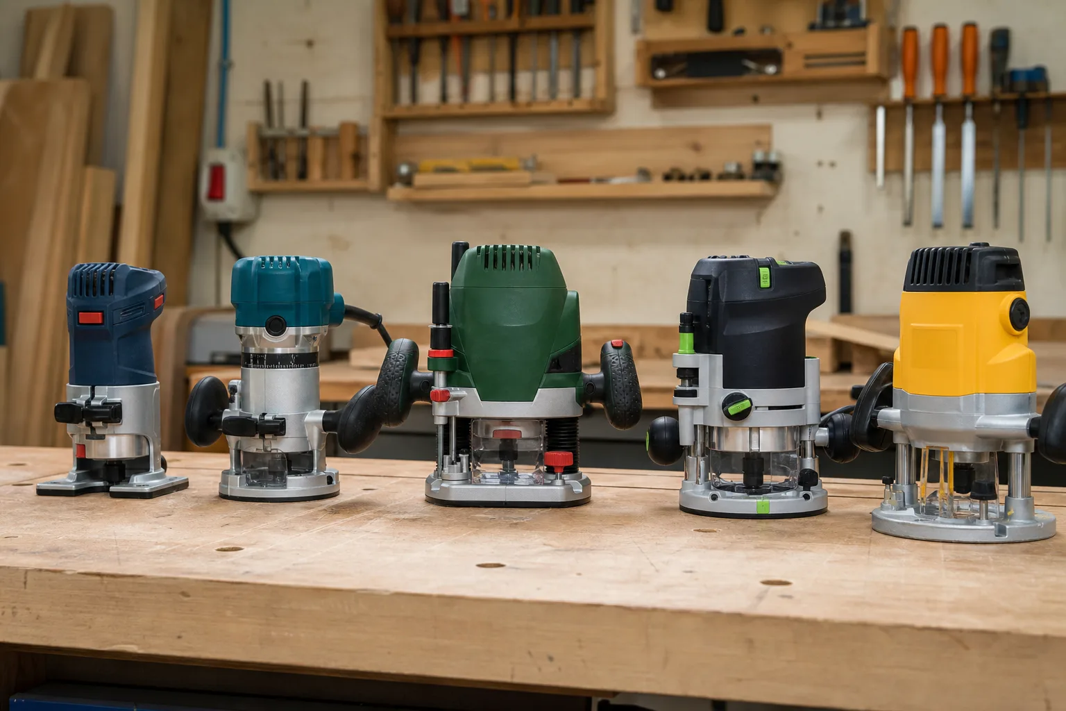 Welche Oberfraese eignet sich am besten fuer DIY-Projekte? Kaufberatung und Empfehlungen